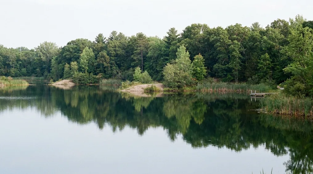 Der Achterdieksee in Bremen-Oberneuland