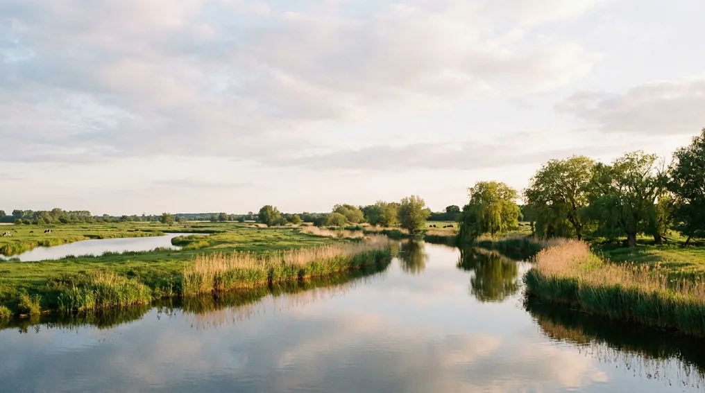 Die Aller - Weser-Zufluss