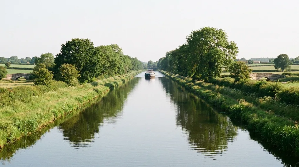 Der Dortmund-Ems-Kanal - ruhige Wasserstraße Richtung Münsterland