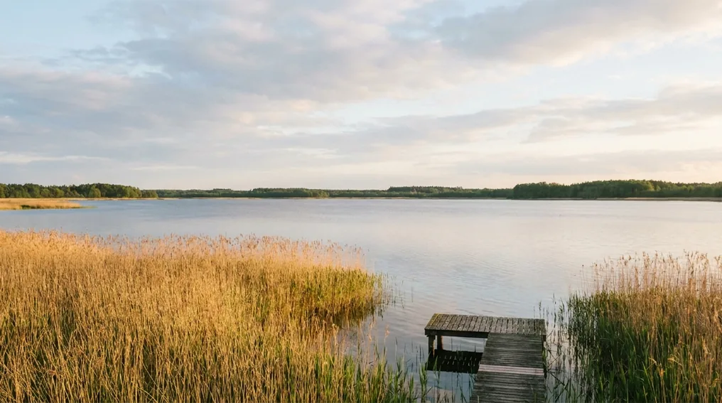 Die Müritz - weite Wasserfläche der Mecklenburgischen Seenplatte