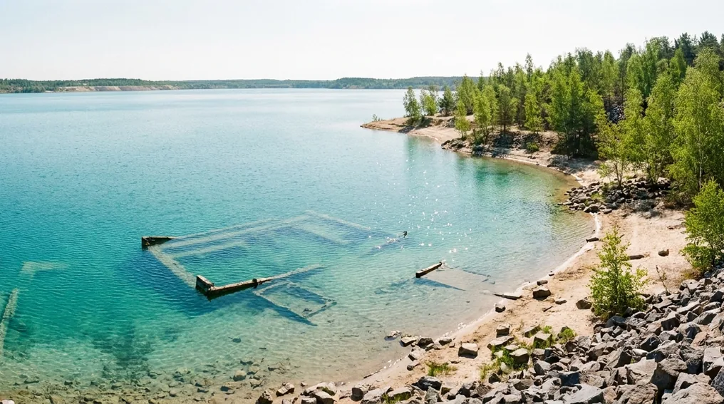 Der Senftenberger See - großer Bergbaufolgesee im Lausitzer Seenland
