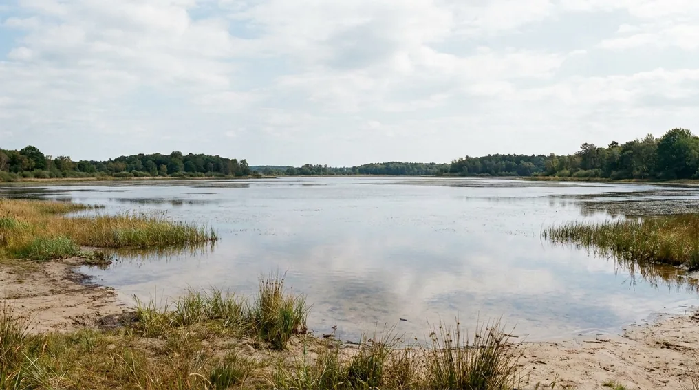 Die Talsperre Quitzdorf in der Oberlausitz
